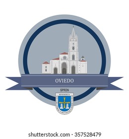 Oviedo. Round banner
