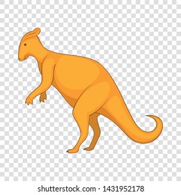Oviraptor icon. Cartoon illustration of oviraptor vector icon for web