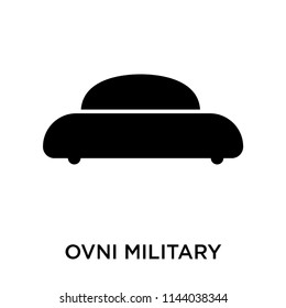 Ovni military transport icon vector isolated on white background for your web and mobile app design, Ovni military transport logo concept