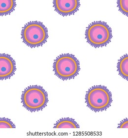 ovum cell seamless doodle pattern - Powered by Shutterstock - Get 15% off with code: PIKWIZARD15