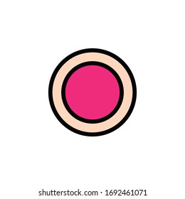 icono de línea ósea, ilustración vectorial