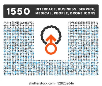 Ovum Penetration and other web interface, business tools, people poses, medical service vector icons. Style is flat symbols, bicolored, rounded angles, white background.