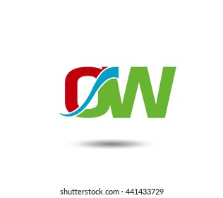 OW letter logo
