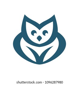Owl abstract sign