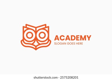 Owl Academy Logo. Vector Illustration
