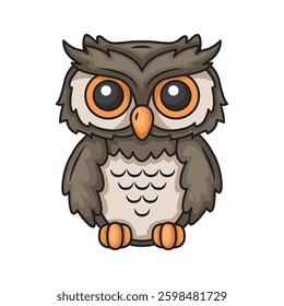 Owl animal icon design. Owl Vector