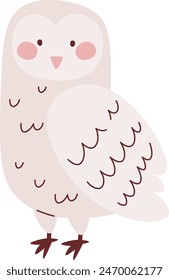Owl Animal Icon Vector Illustration