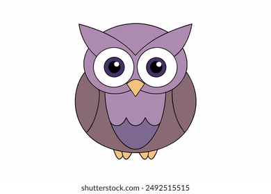 An Owl animal vector illustration