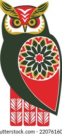 Owl art design with eps 10