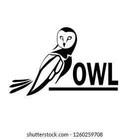 owl art logo