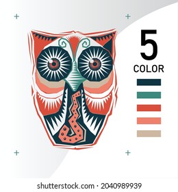 owl art for print or cut 
