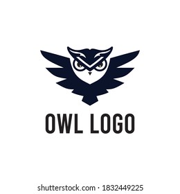 Owl bird animal illustration vector Premium Vector.