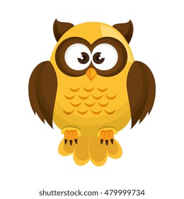 owl bird cartoon