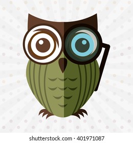 owl bird design 