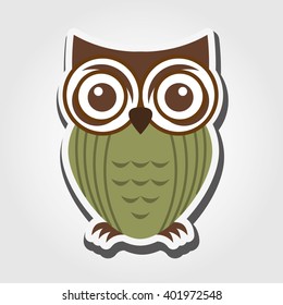 owl bird design 