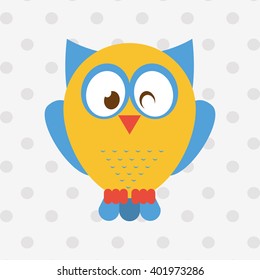 owl bird design 