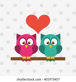 owl bird design 