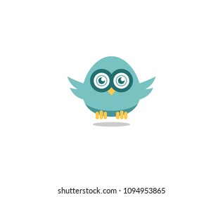 Owl bird logo 