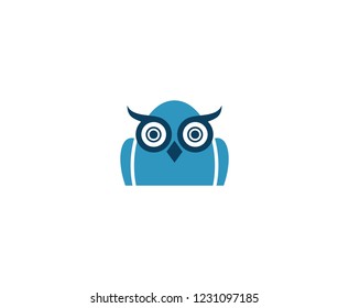 Owl bird logo 