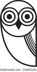 Vogellogo mit Hintergrund