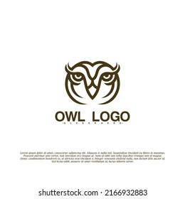 Ilustración vectorial de la línea del logotipo de ave lechera. diseño de logotipo moderno