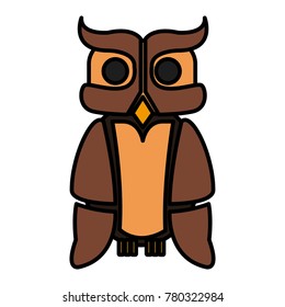 Owl bird symbol