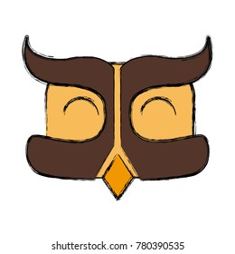 Owl bird symbol