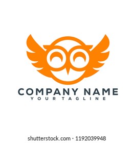 Owl Bird Vector Graphic Template Download Modern