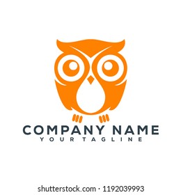 Owl Bird Vector Graphic Template Download Modern