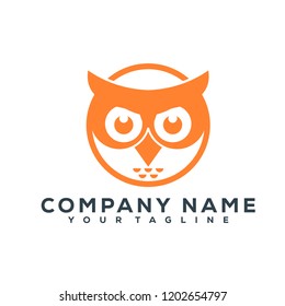 Owl Bird Vector Graphic Template Download Modern