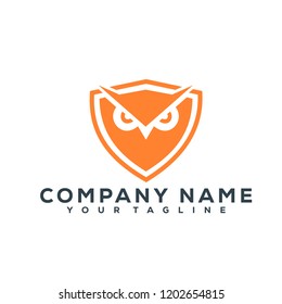 Owl Bird Vector Graphic Template Download Modern