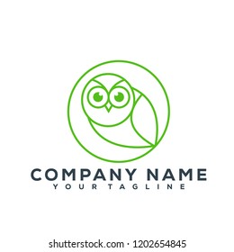 Owl Bird Vector Graphic Template Download Modern