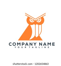 Owl Bird Vector Graphic Template Download Modern