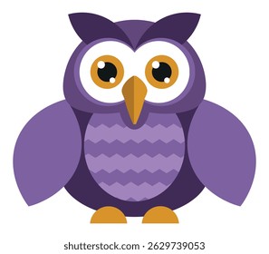 owl bird vector modern design style.