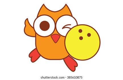 Owl Bowling