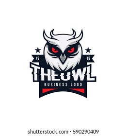 The Owl Business Logo Vector