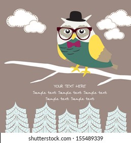 Owl card
