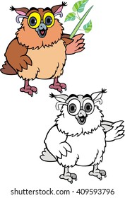 owl  cartoon