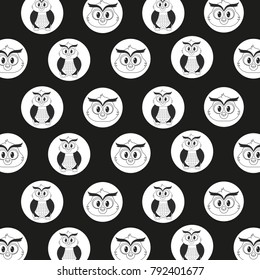Owl cartoon design