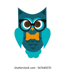 owl cartoon icon