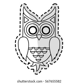 owl cartoon icon