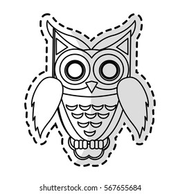 owl cartoon icon