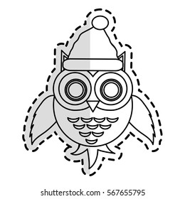 owl cartoon icon