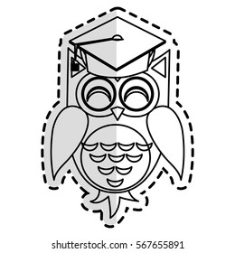 owl cartoon icon