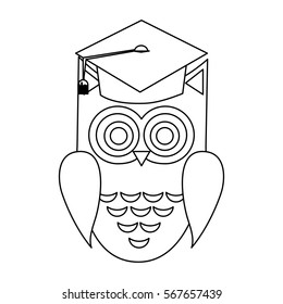 owl cartoon icon