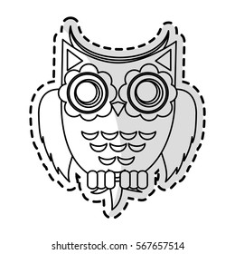 owl cartoon icon