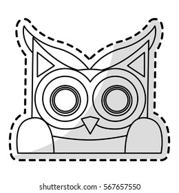 owl cartoon icon