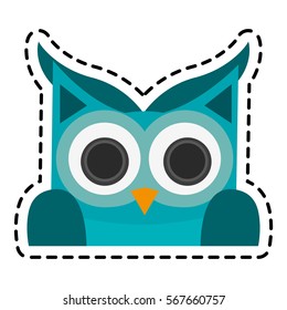 owl cartoon icon