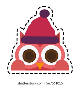 owl cartoon icon