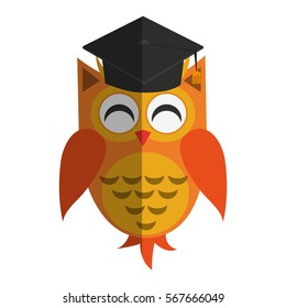 owl cartoon icon